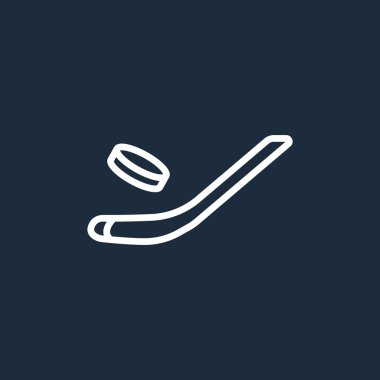 buz hokeyi simgesi için sopa