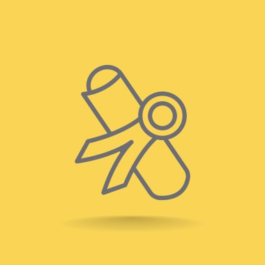 Diploma veya sertifika simge