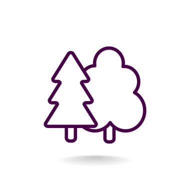 Orman ağaçları simgesi