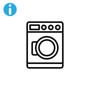 çamaşır makinesi simgesi