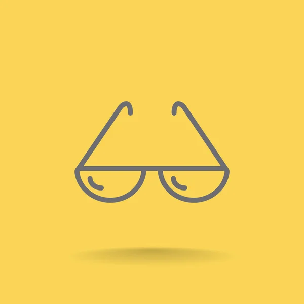 Sunglasses web icon — Stock Vector