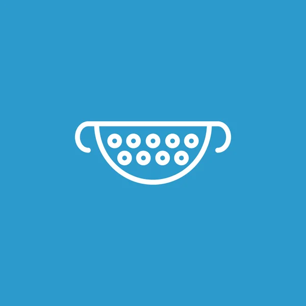 Kitchen colander icon — Stock Vector