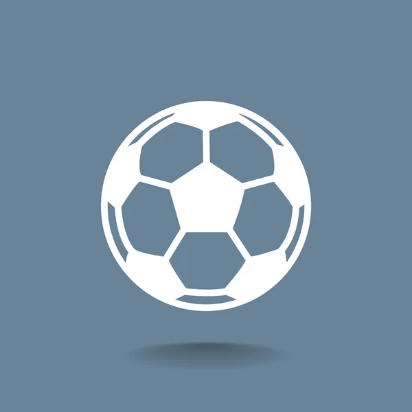 Soccer ball icon — Stock Vector