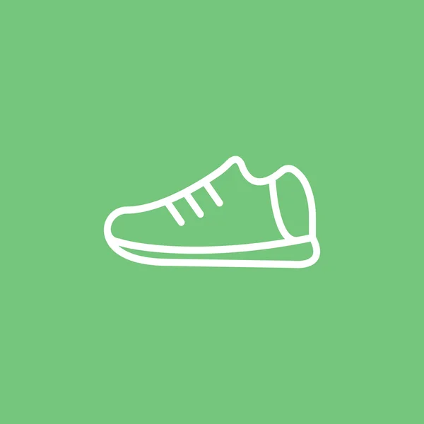 Icono de zapato deportivo — Vector de stock