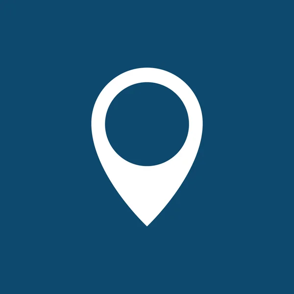 Marcador gps icono — Vector de stock