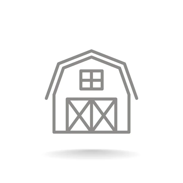 Düz hangar simgesi