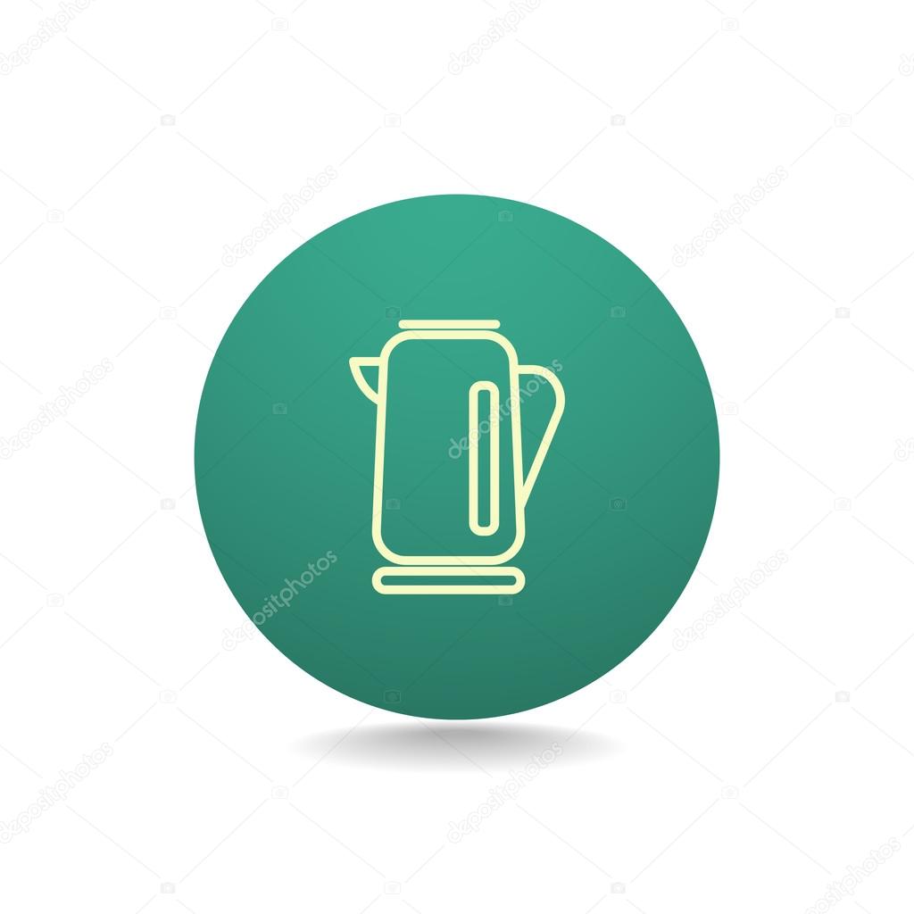 electric kettle icon