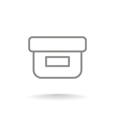 yiyecek kabı simgesi