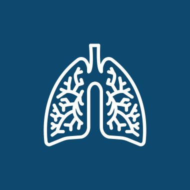 İnsan akciğerleri simgesi
