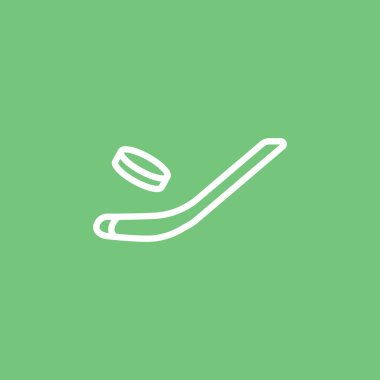 buz hokeyi simgesi için sopa