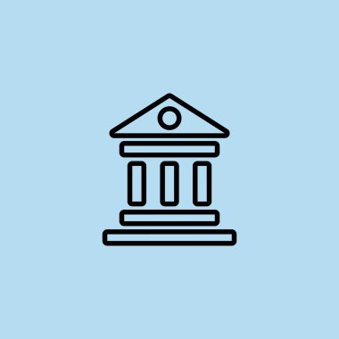banka binası simgesi