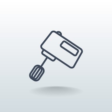 Mutfak karıştırıcı simgesi