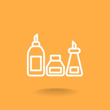 mutfak şişe set simgesi