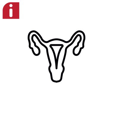 kadın üreme organları simgesi