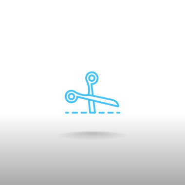 makas simgesini açın.