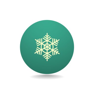 kar tanesi kış simgesi