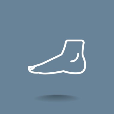 İnsan ayağı simgesi