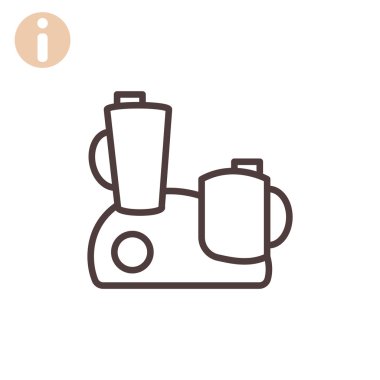 mutfak robotu simgesi