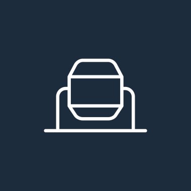 Beton karıştırıcı simgesini