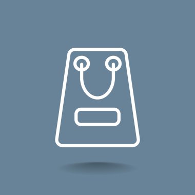 Ambalaj ya da çanta simgesi