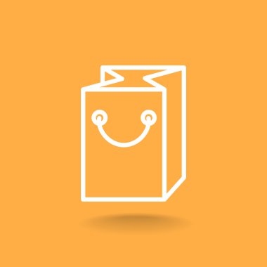 alışveriş ambalaj simgesi