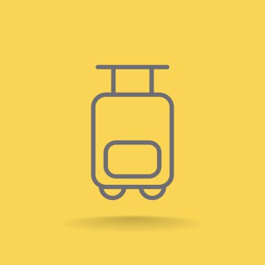 turist çanta simgesi