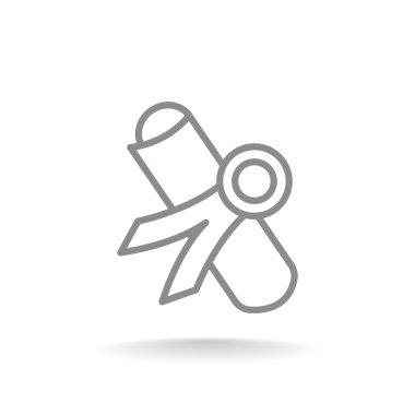 Diploma veya sertifika simge