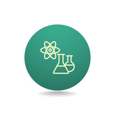 Laboratuvar kadehler simgesi