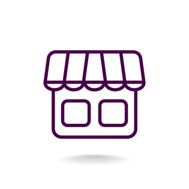 dükkan ya da mağaza simgesi