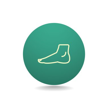 İnsan ayağı simgesi