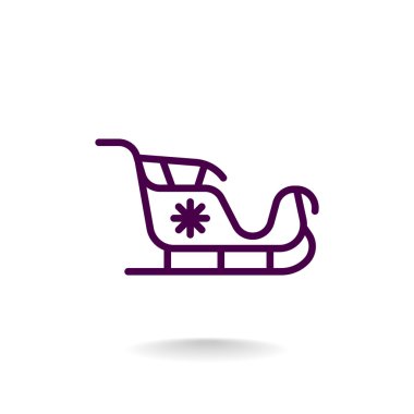 Noel Baba'nın kızağı simgesi