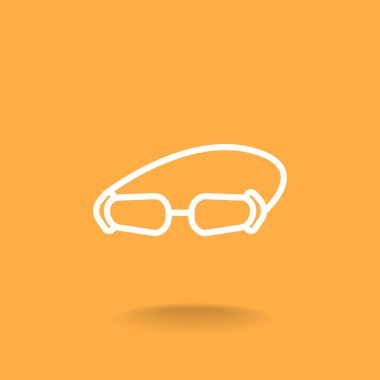 aksesuar gözlük simgesi