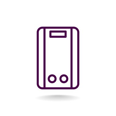 gaz su ısıtıcı simgesi