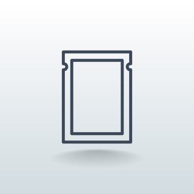 Polietilen yalıtımlı çanta simgesi