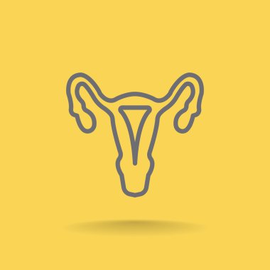 kadın üreme organları simgesi