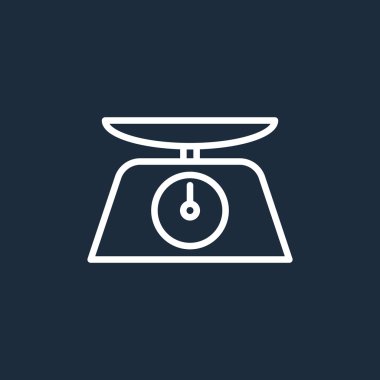 Mutfak boyutu simgesi