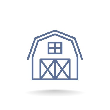Düz hangar simgesi