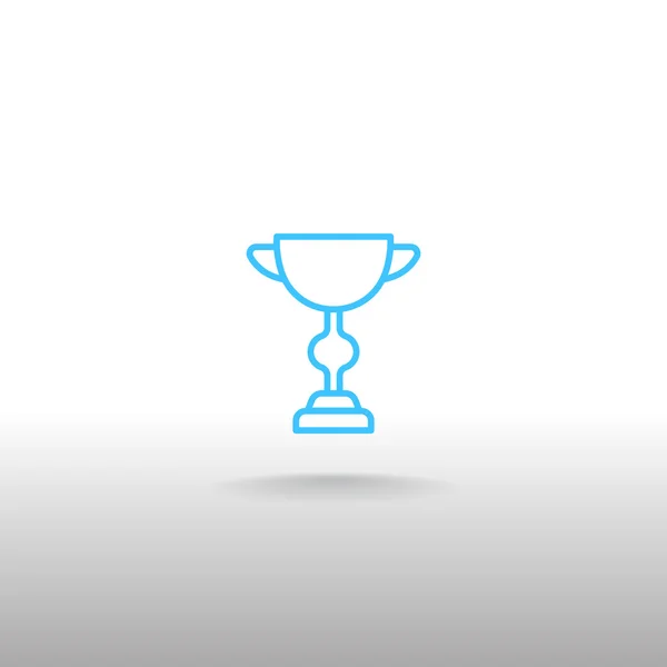 Kampioen cup pictogram — Stockvector