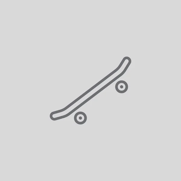 Icono de skate board — Vector de stock