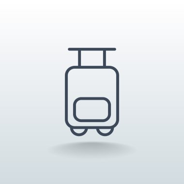 turist çanta simgesi