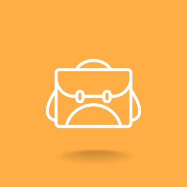 okul çantası simgesi