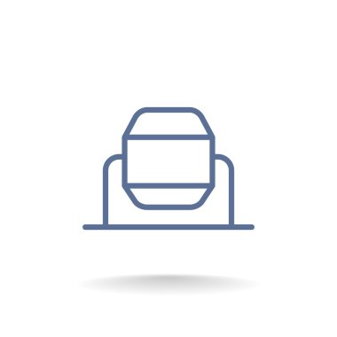 Beton karıştırıcı simgesini