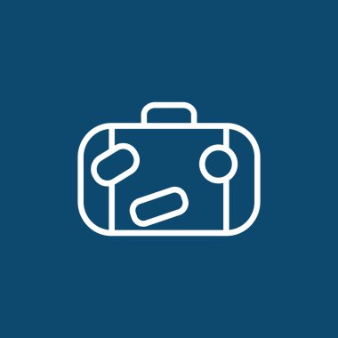 turist çanta simgesi