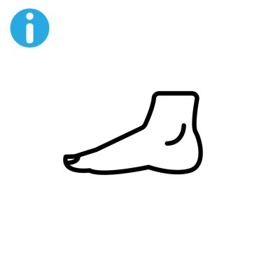 İnsan ayağı simgesi