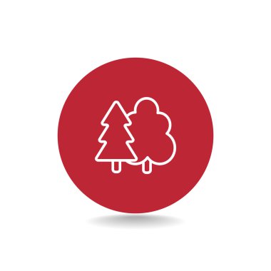 Orman ağaçları simgesi