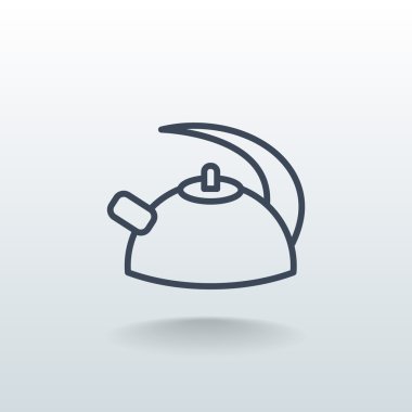 Çaydanlık, su ısıtıcısı simgesi
