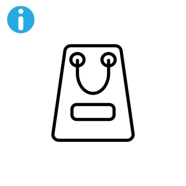 Ambalaj ya da çanta simgesi