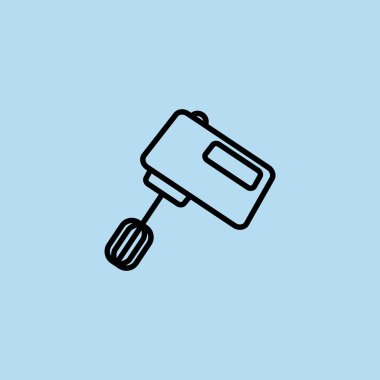 Mutfak karıştırıcı simgesi