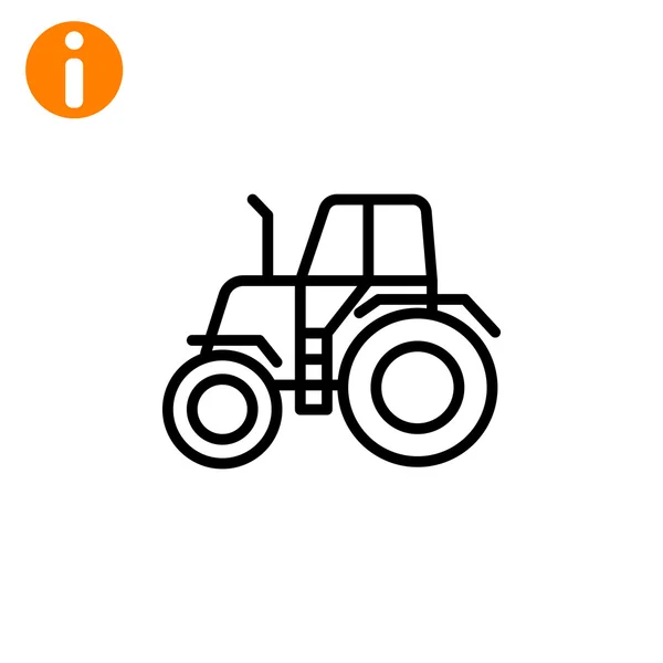 Overzicht trekker pictogram — Stockvector