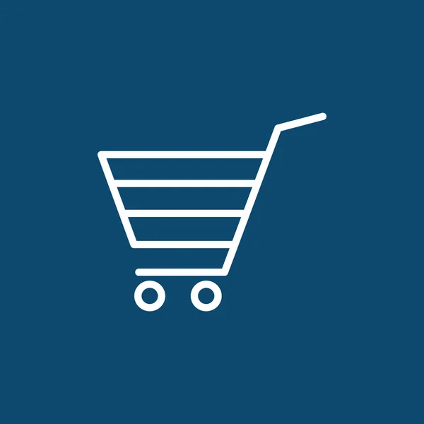 Shopping cart icon — Stock Vector